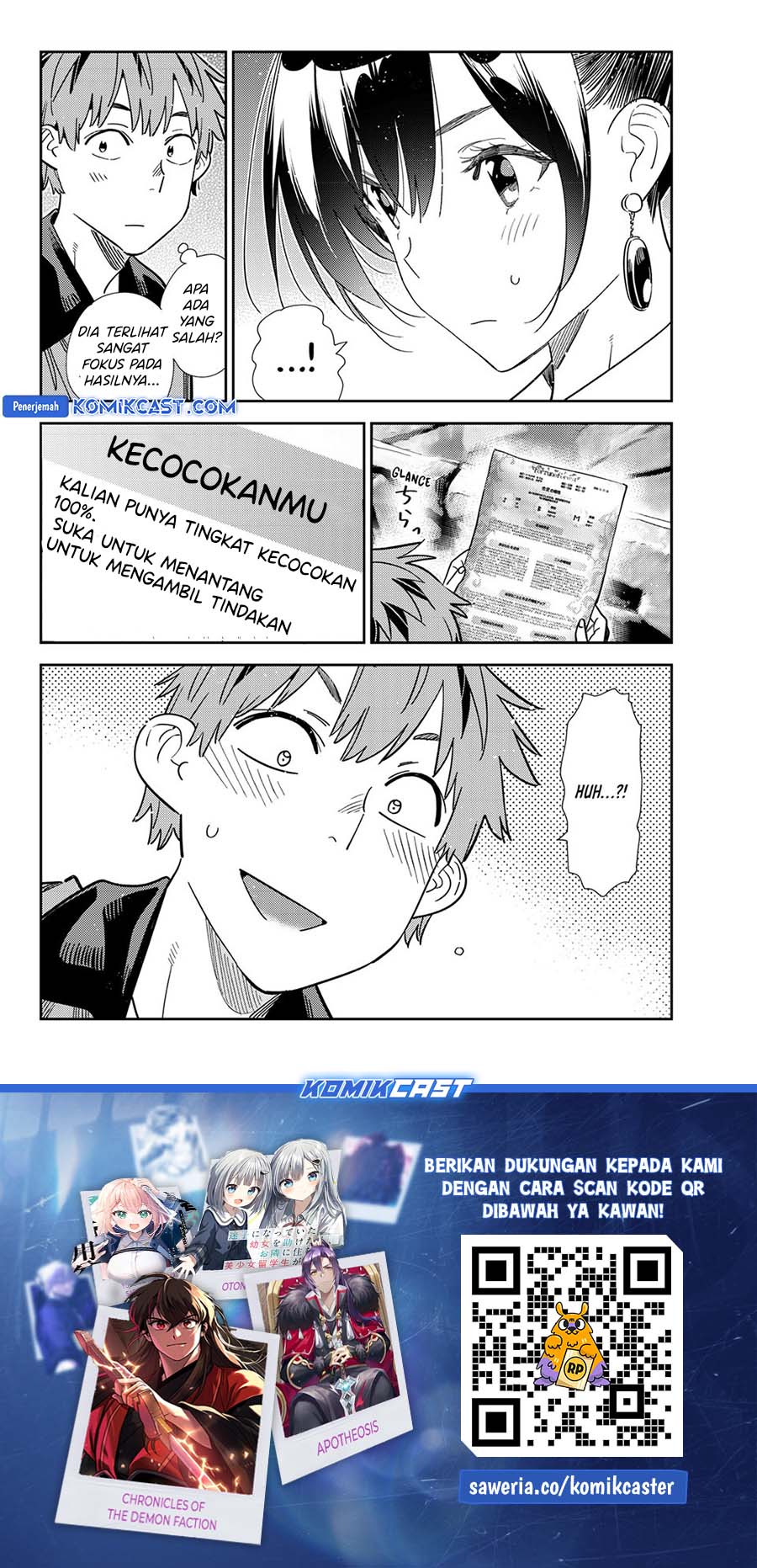 Kanojo Okarishimasu Bab 373 halaman 20