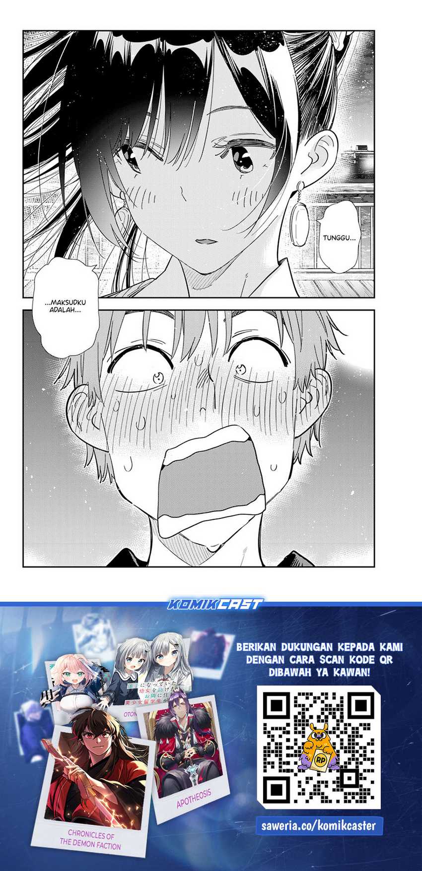 Kanojo Okarishimasu Bab 378 halaman 21