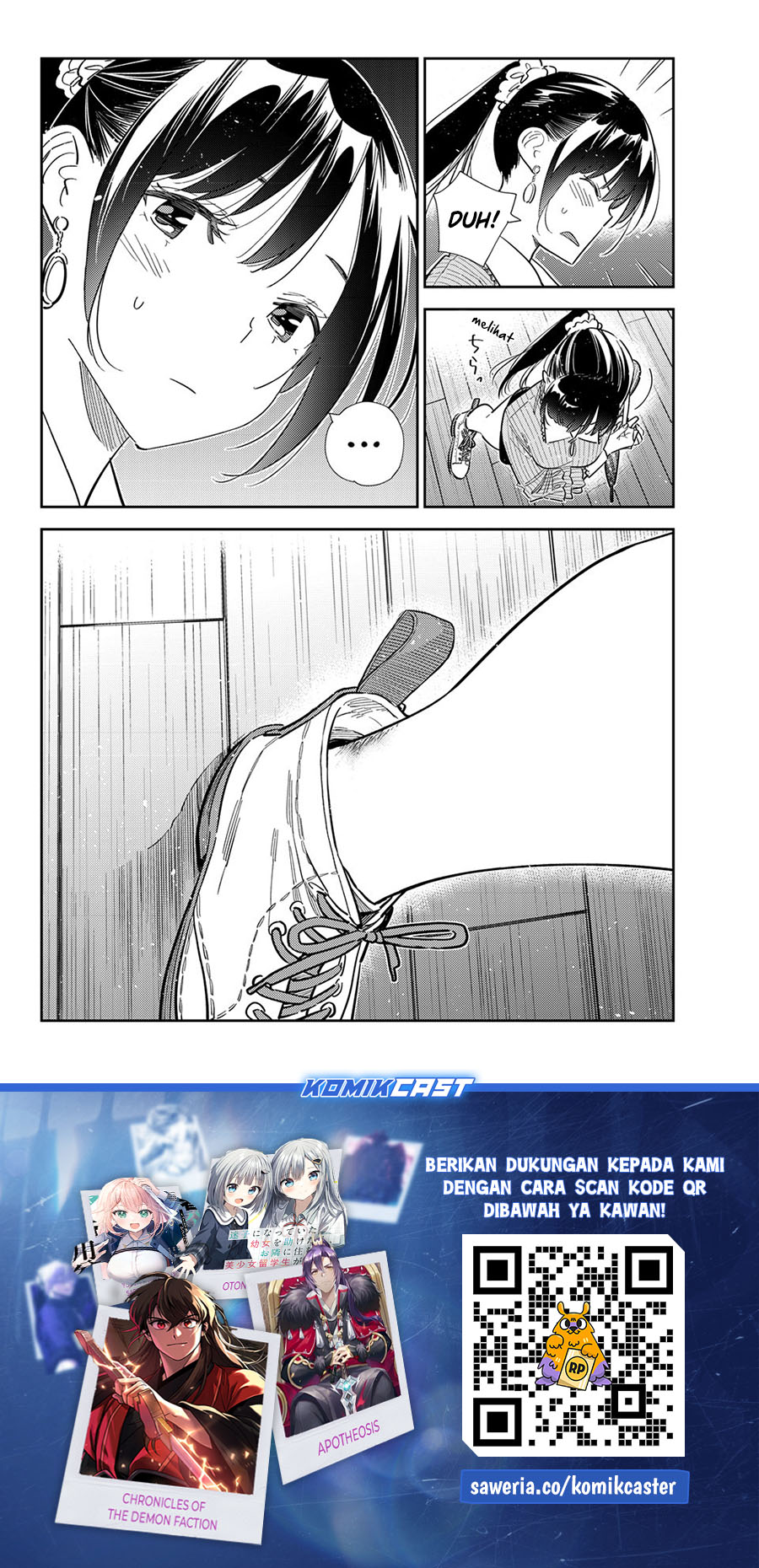 Kanojo Okarishimasu Bab 380 halaman 18