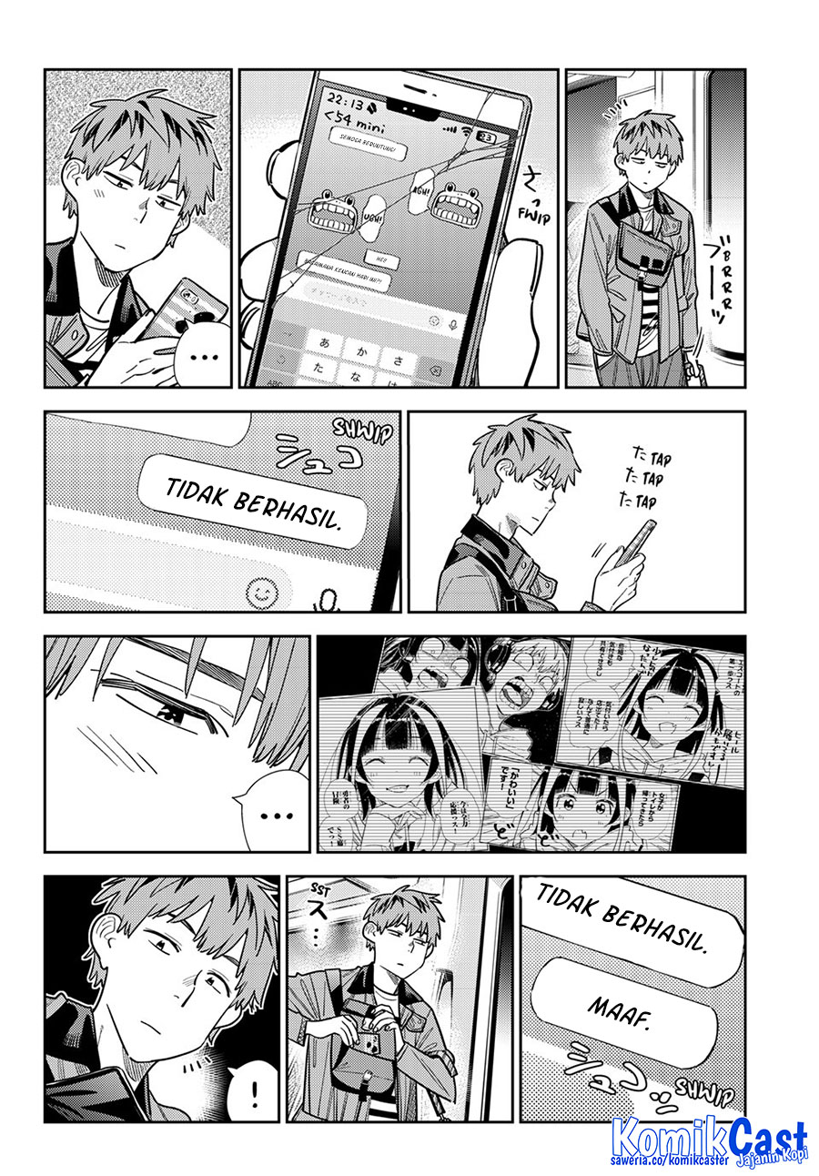 Kanojo Okarishimasu Bab 381 halaman 14