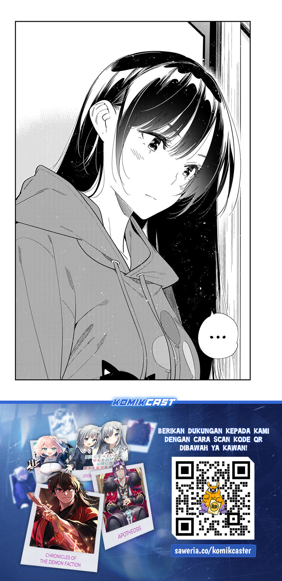 Kanojo Okarishimasu Bab 384 halaman 19