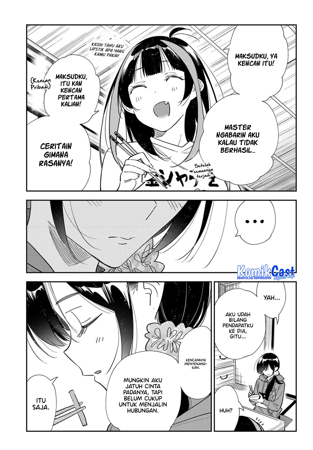 Kanojo Okarishimasu chapter 387 halaman 9