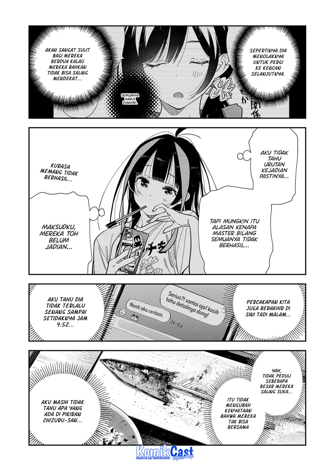 Kanojo Okarishimasu chapter 387 halaman 17