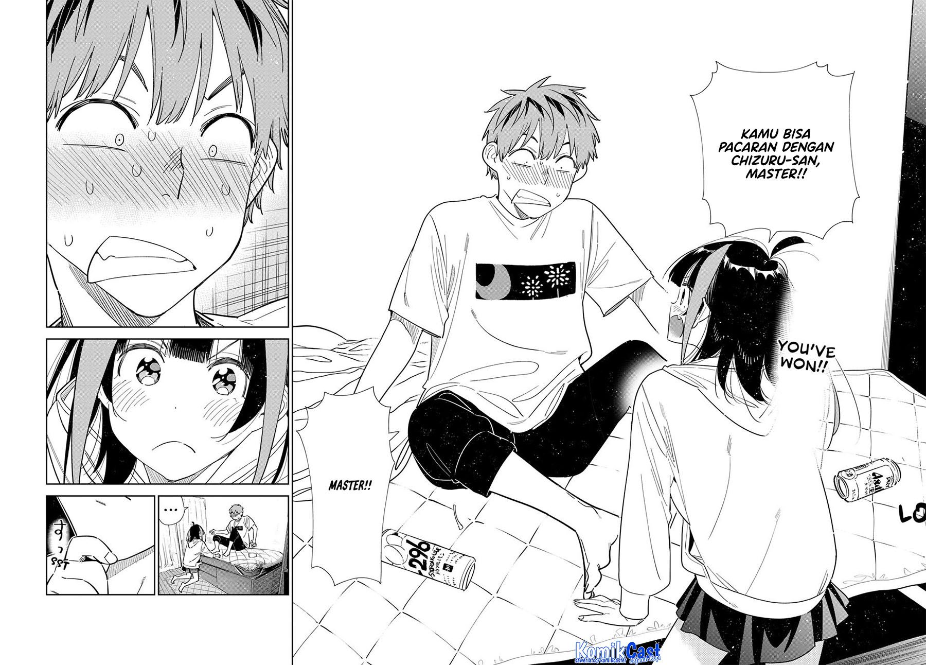 Kanojo Okarishimasu Bab 388 halaman 18