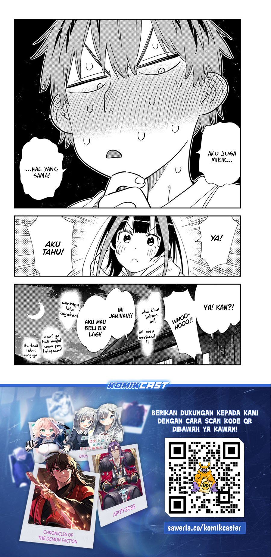 Kanojo Okarishimasu Bab 388 halaman 19