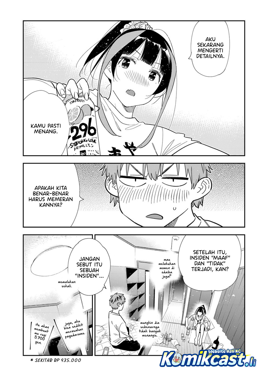 Kanojo Okarishimasu Bab 389 halaman 4