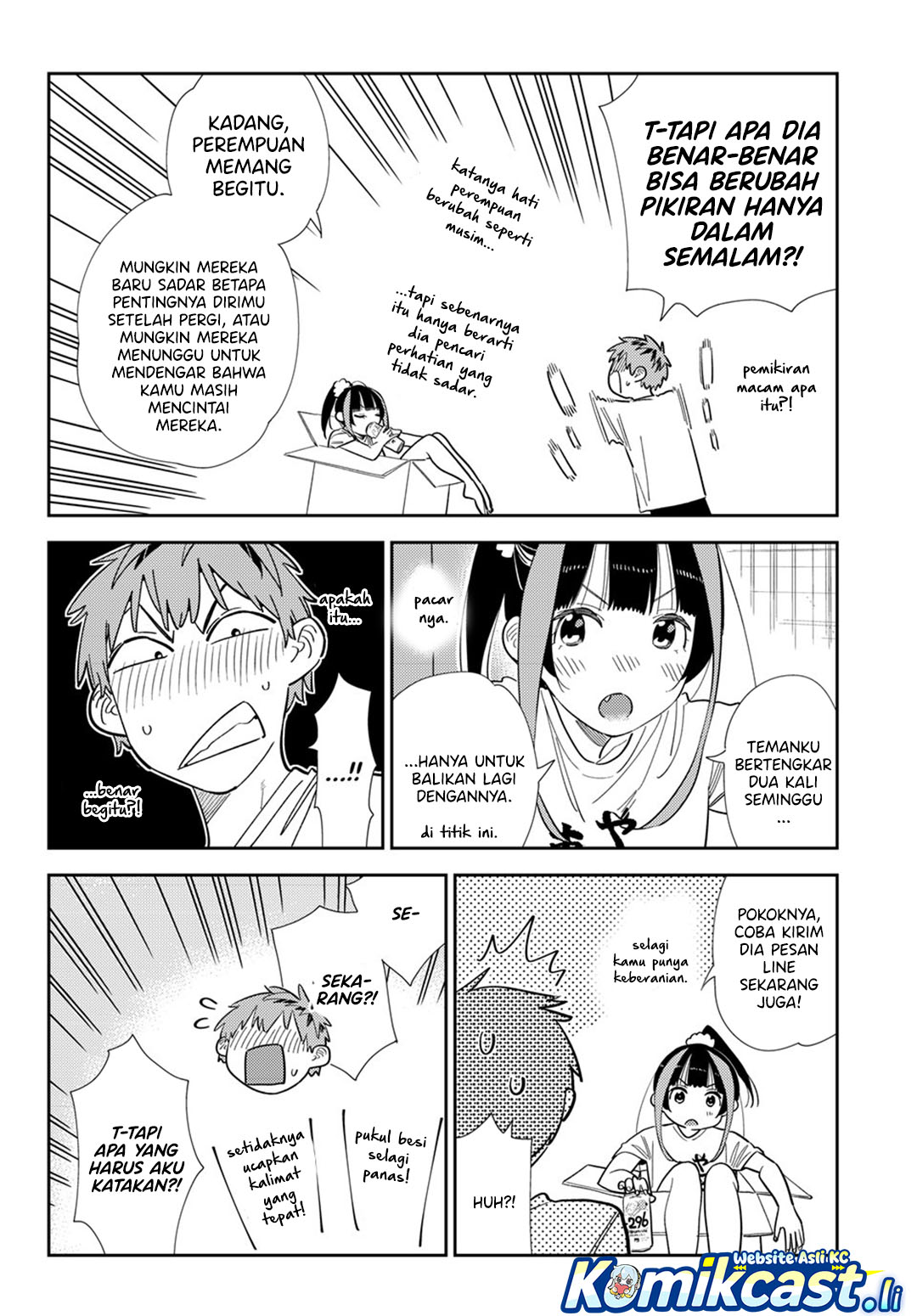 Kanojo Okarishimasu Bab 389 halaman 7