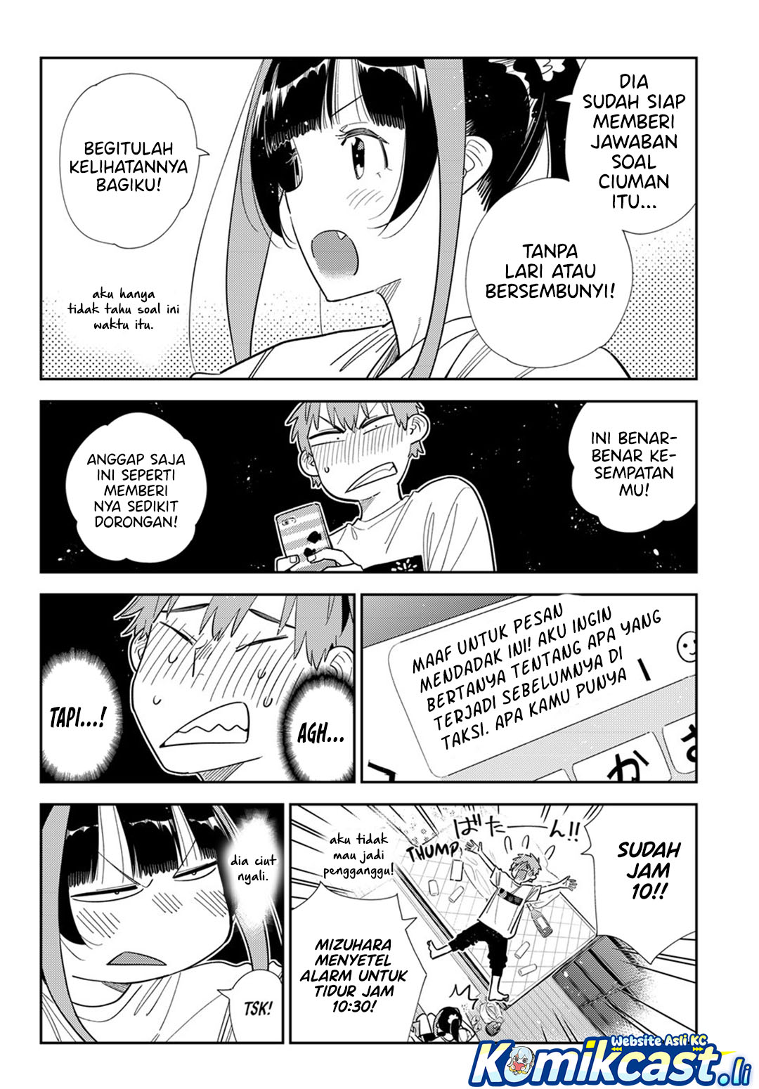 Kanojo Okarishimasu Bab 389 halaman 9