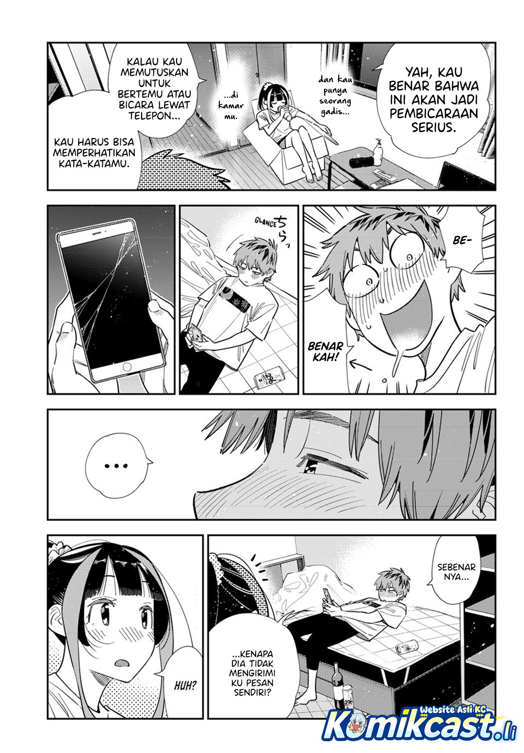 Kanojo Okarishimasu Bab 389 halaman 10