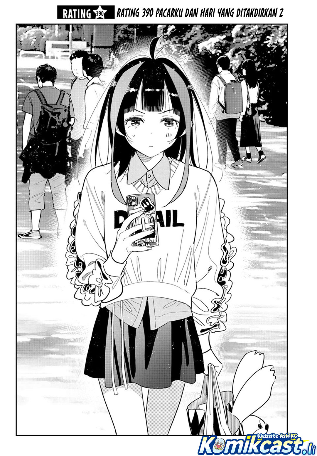 Kanojo Okarishimasu Bab 390 halaman 2