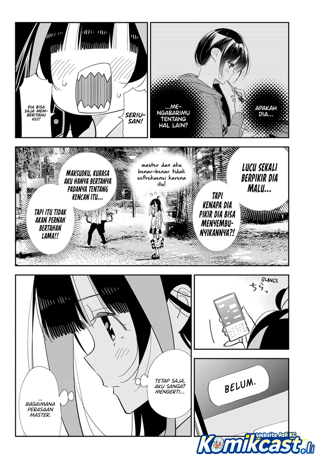 Kanojo Okarishimasu Bab 390 halaman 4