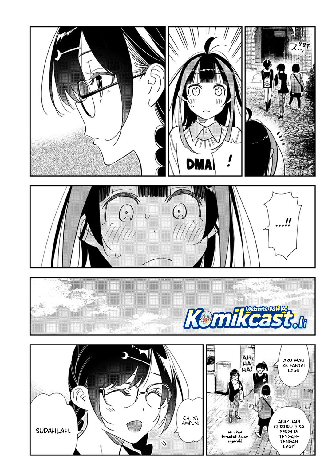 Kanojo Okarishimasu Bab 390 halaman 7