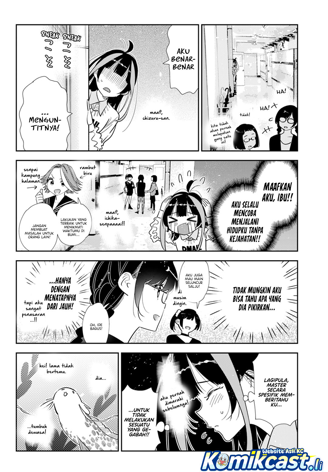 Kanojo Okarishimasu Bab 390 halaman 8