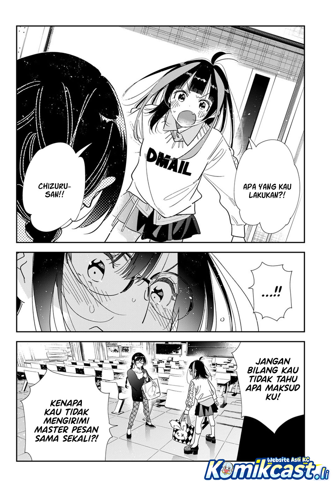 Kanojo Okarishimasu Bab 390 halaman 10