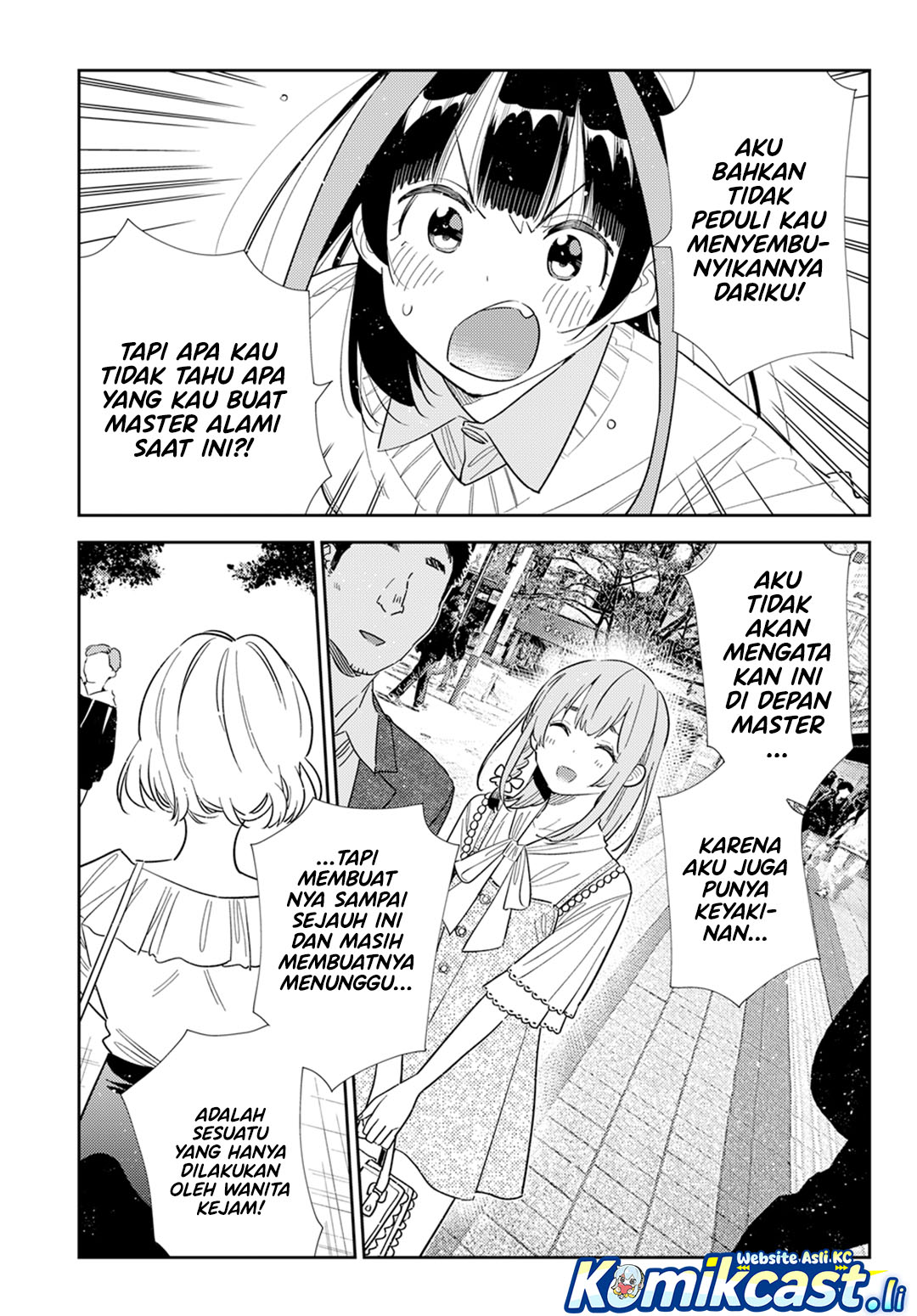 Kanojo Okarishimasu Bab 390 halaman 11