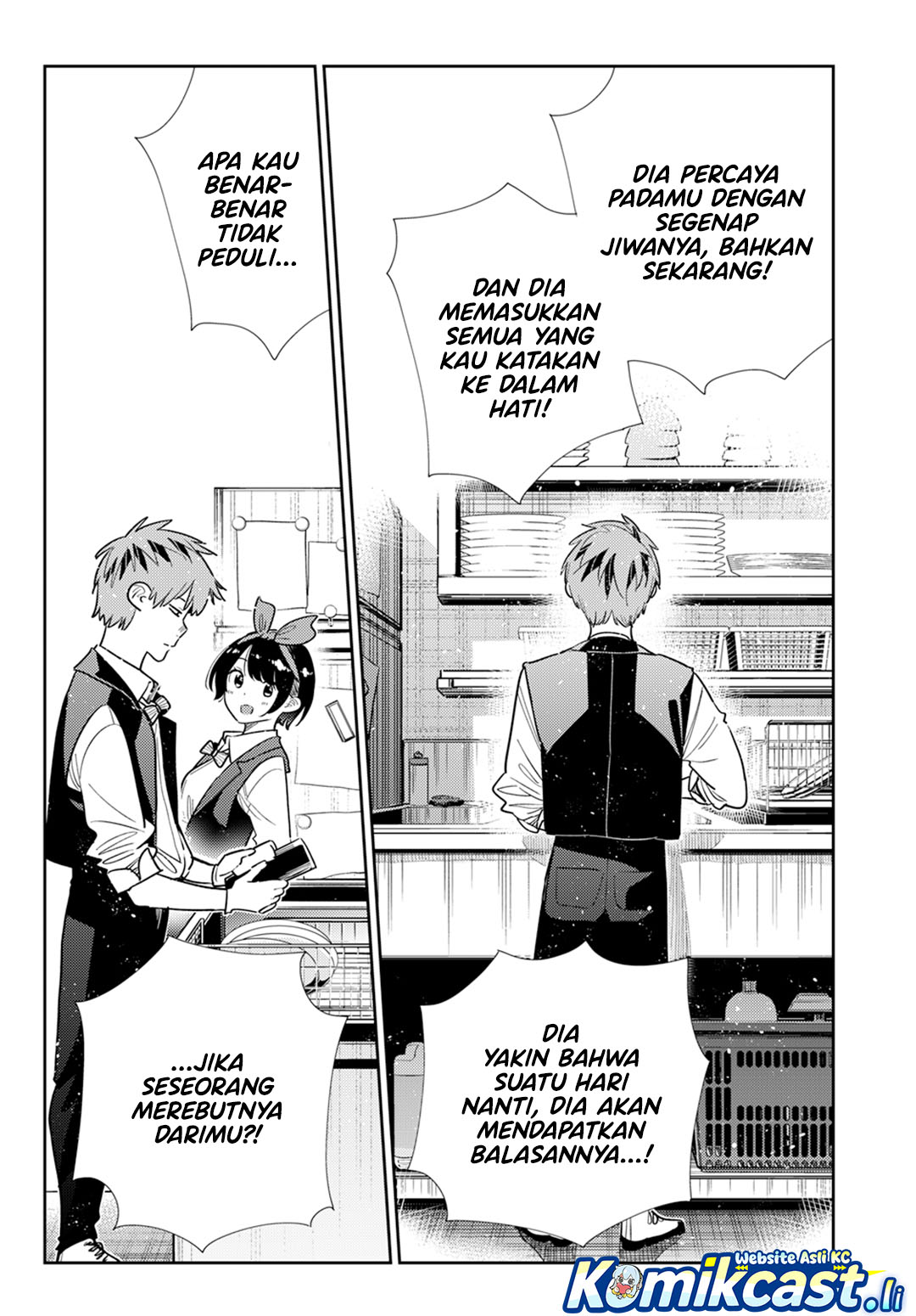 Kanojo Okarishimasu Bab 390 halaman 12