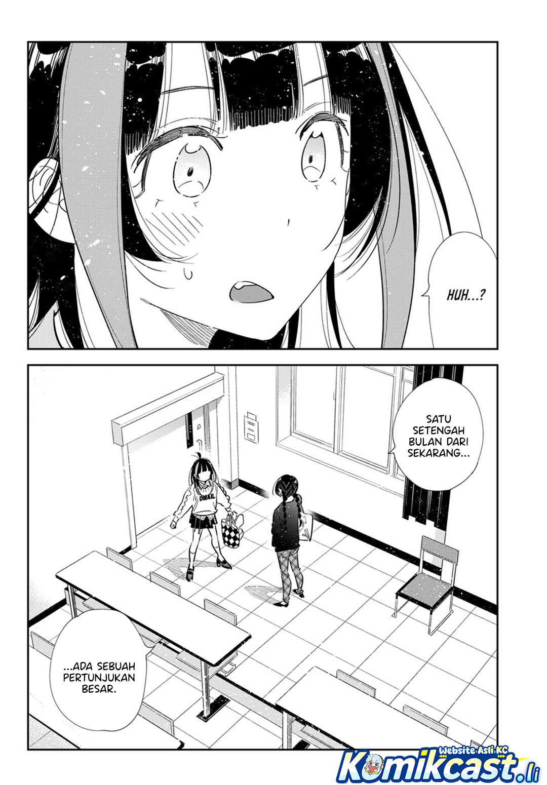 Kanojo Okarishimasu Bab 390 halaman 15