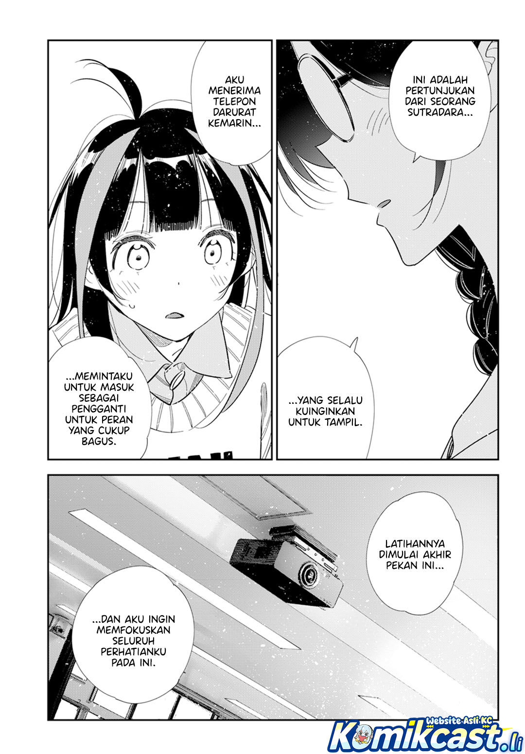 Kanojo Okarishimasu Bab 390 halaman 16