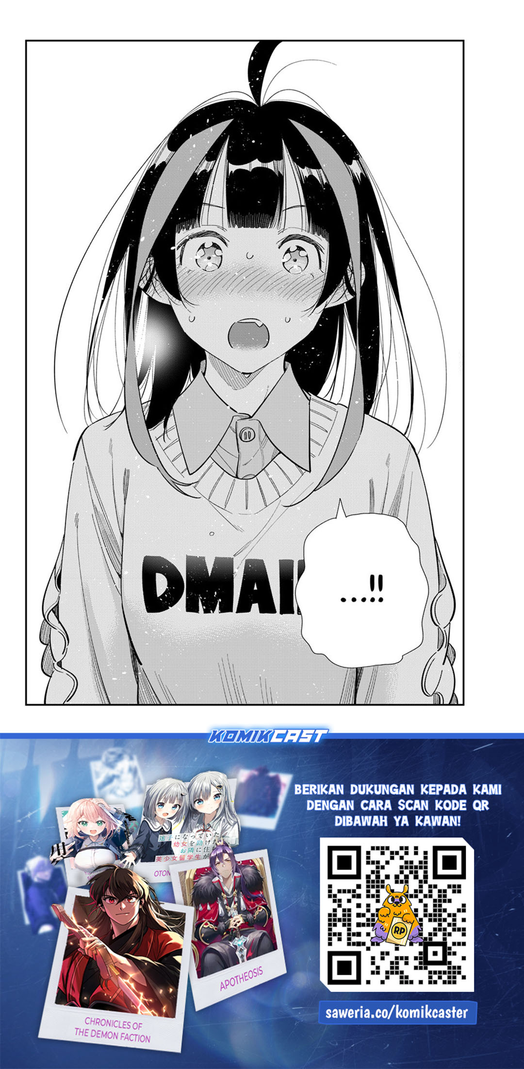 Kanojo Okarishimasu Bab 390 halaman 19