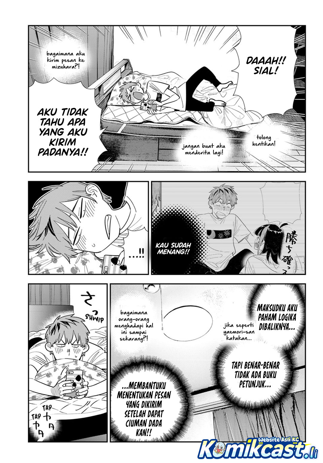 Kanojo Okarishimasu Bab 391 halaman 3