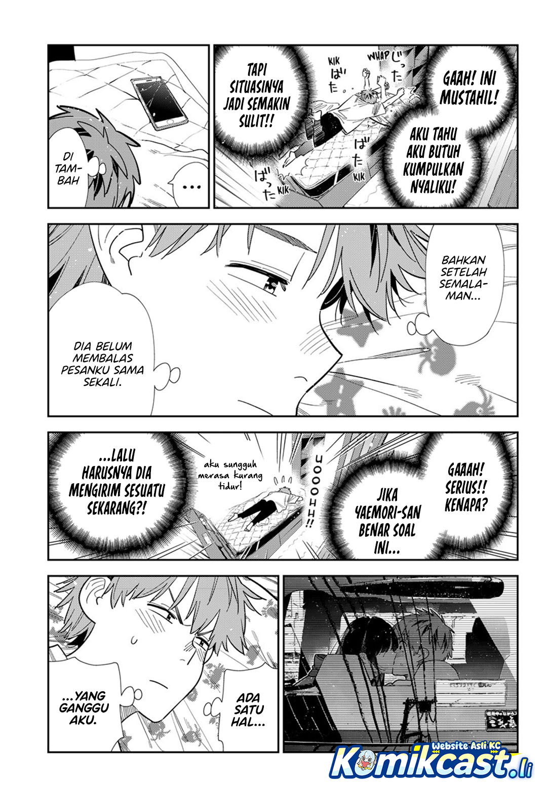 Kanojo Okarishimasu Bab 391 halaman 7