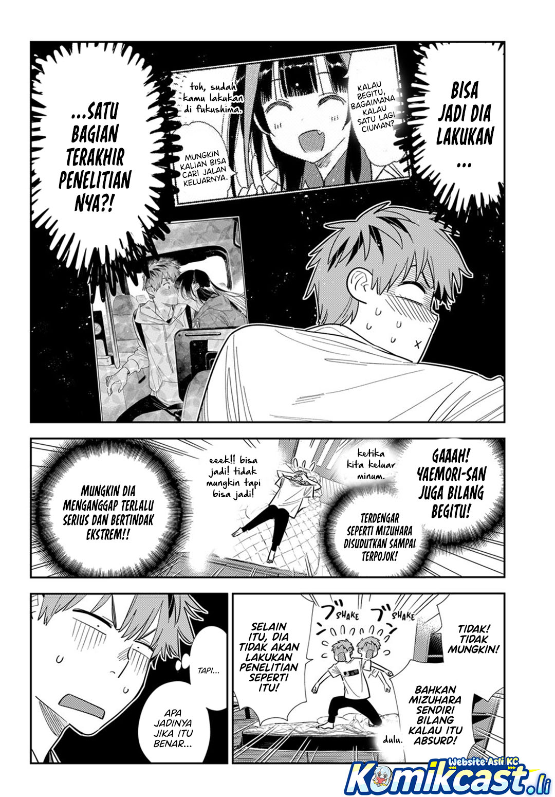 Kanojo Okarishimasu Bab 391 halaman 8