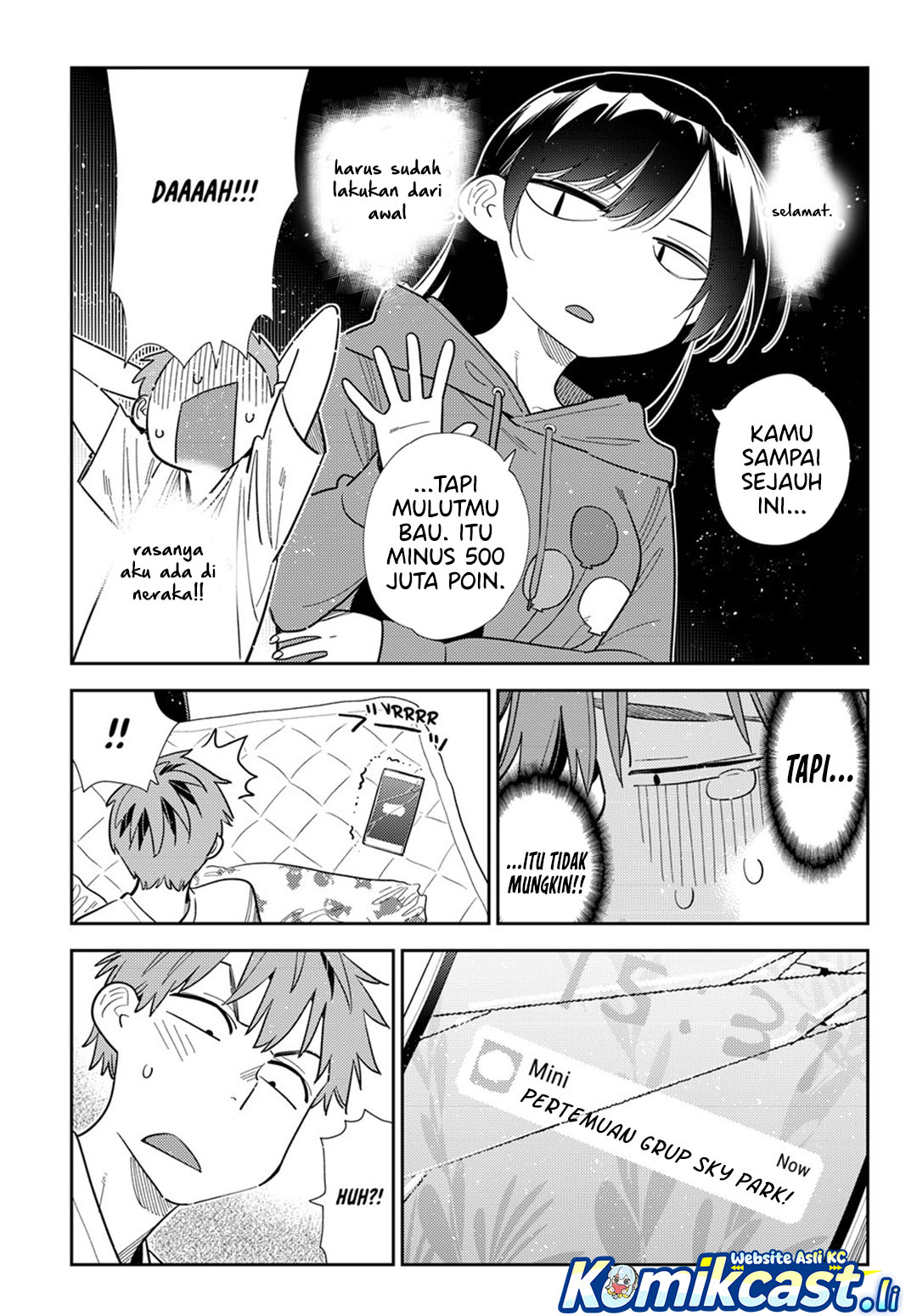 Kanojo Okarishimasu Bab 391 halaman 9