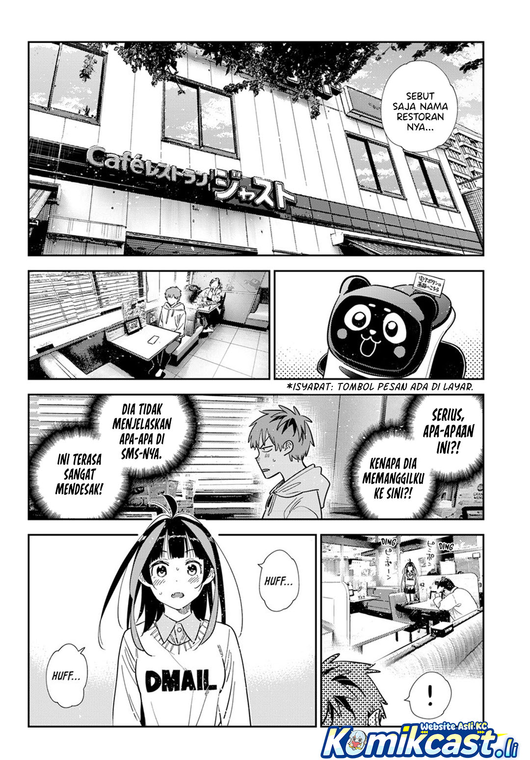 Kanojo Okarishimasu Bab 391 halaman 10