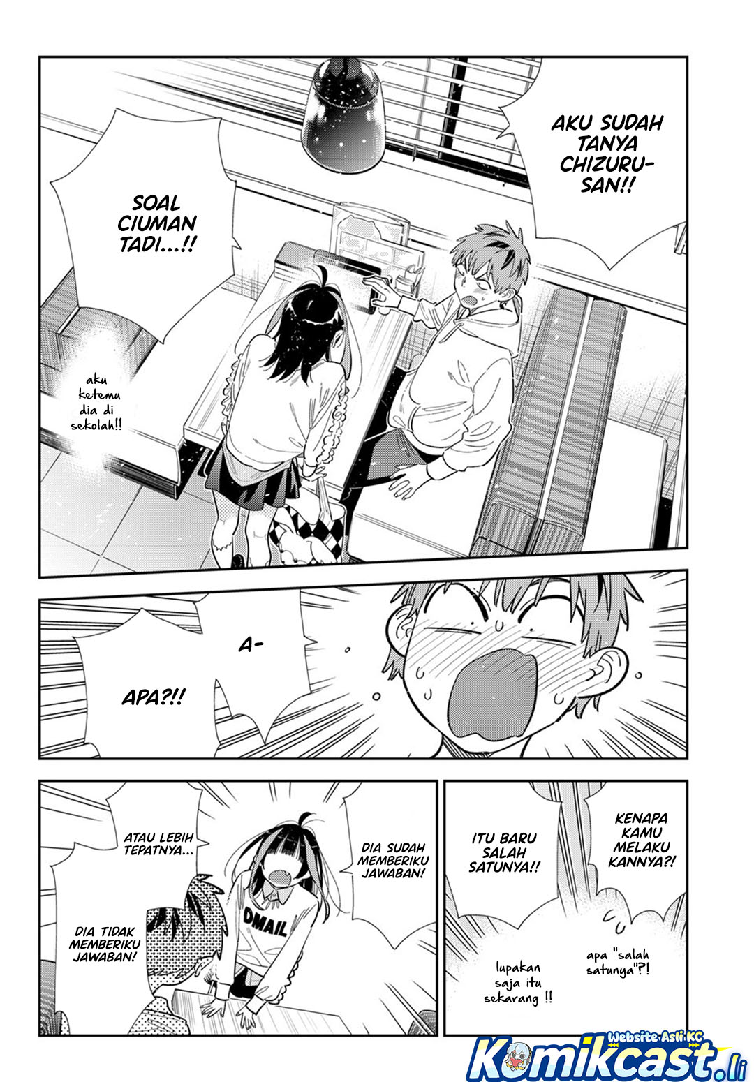 Kanojo Okarishimasu Bab 391 halaman 13