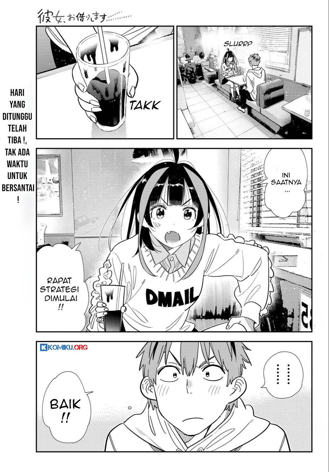 Kanojo Okarishimasu Bab 392 halaman 2