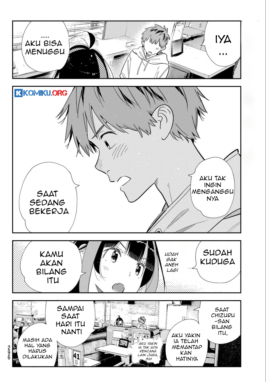 Kanojo Okarishimasu Bab 392 halaman 5