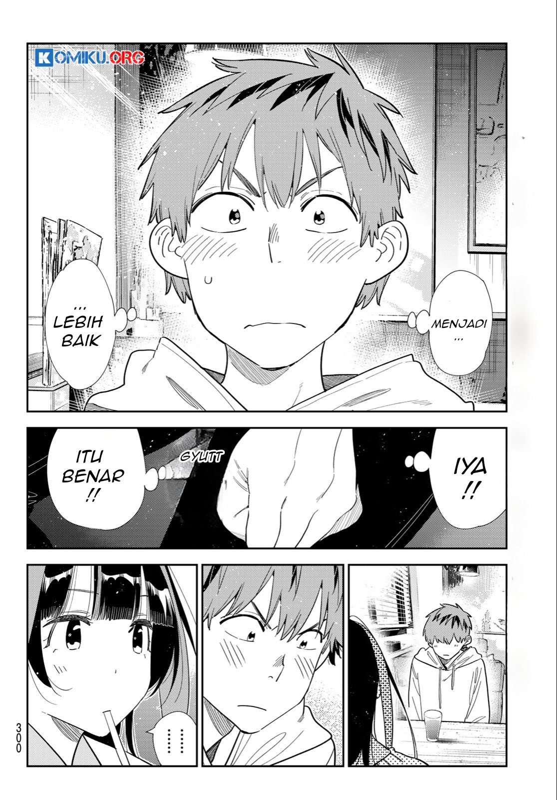 Kanojo Okarishimasu Bab 392 halaman 9