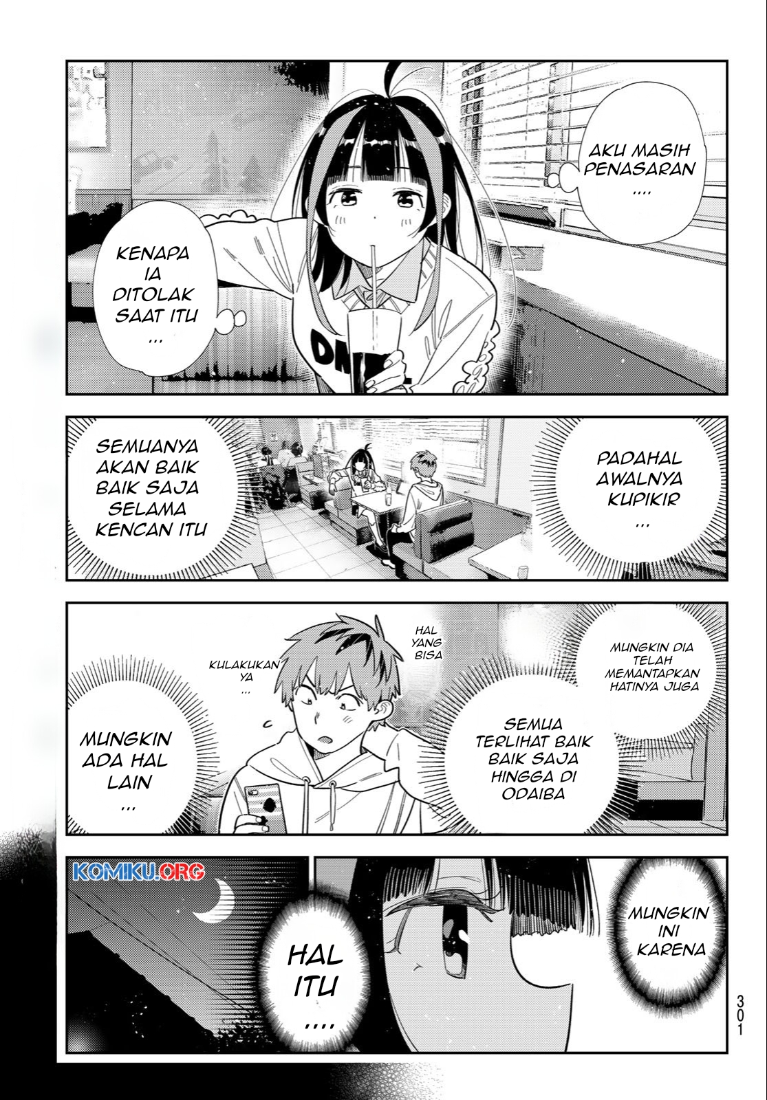 Kanojo Okarishimasu Bab 392 halaman 10