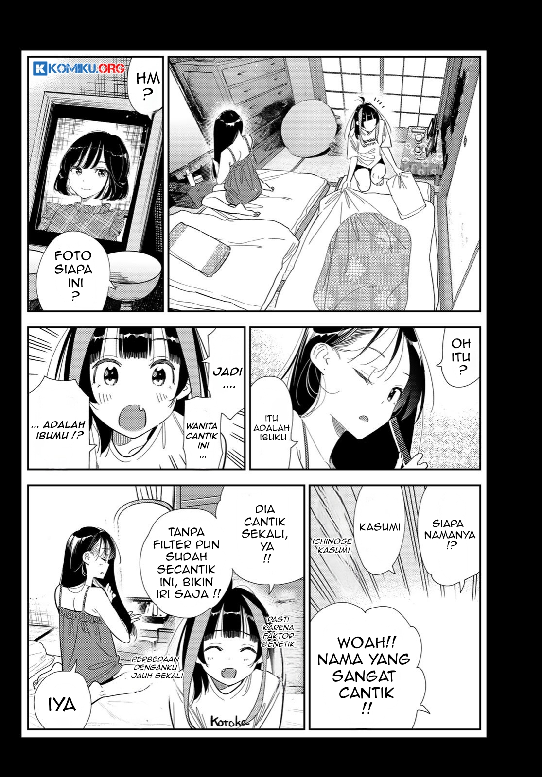 Kanojo Okarishimasu Bab 392 halaman 11