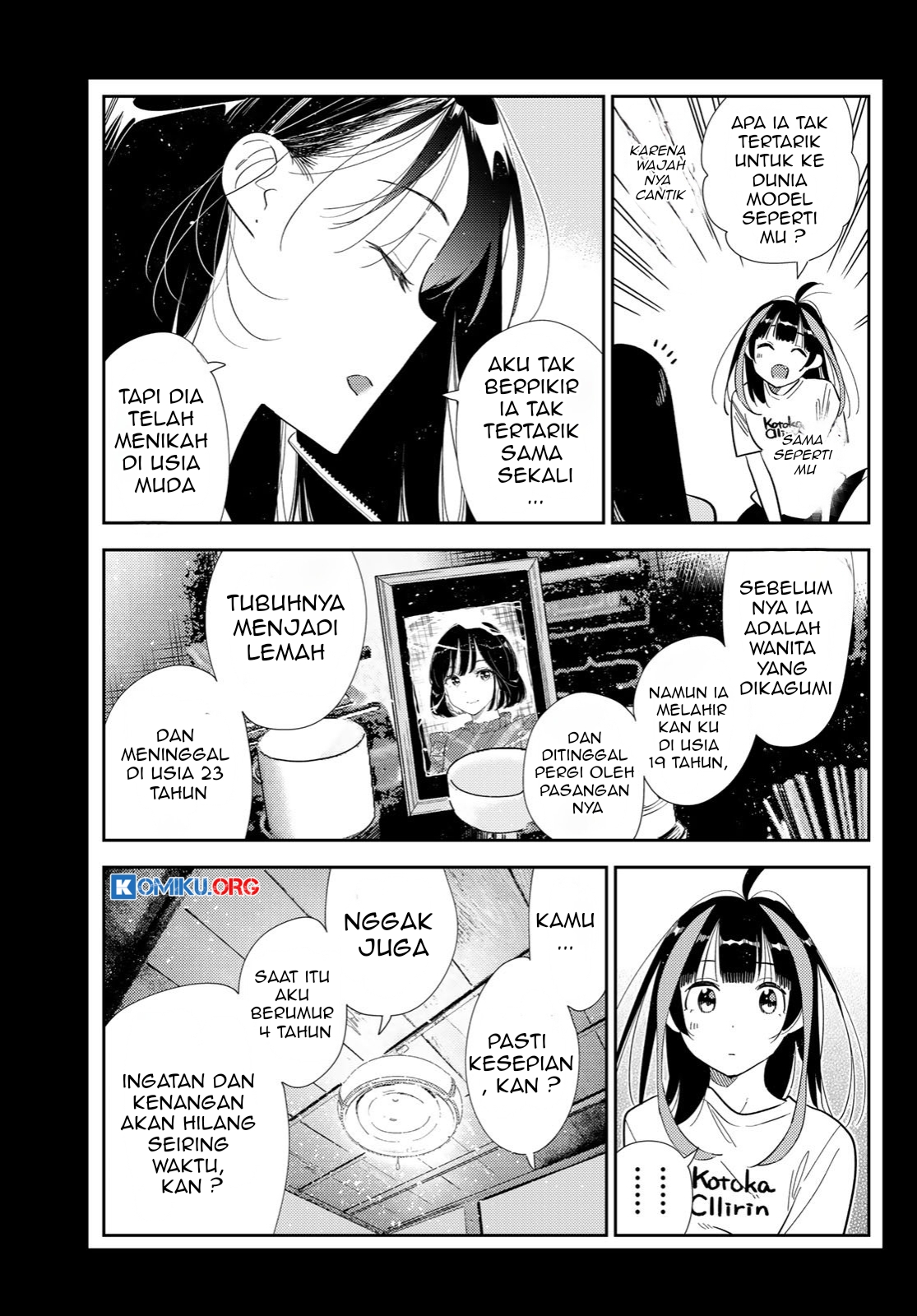 Kanojo Okarishimasu Bab 392 halaman 12