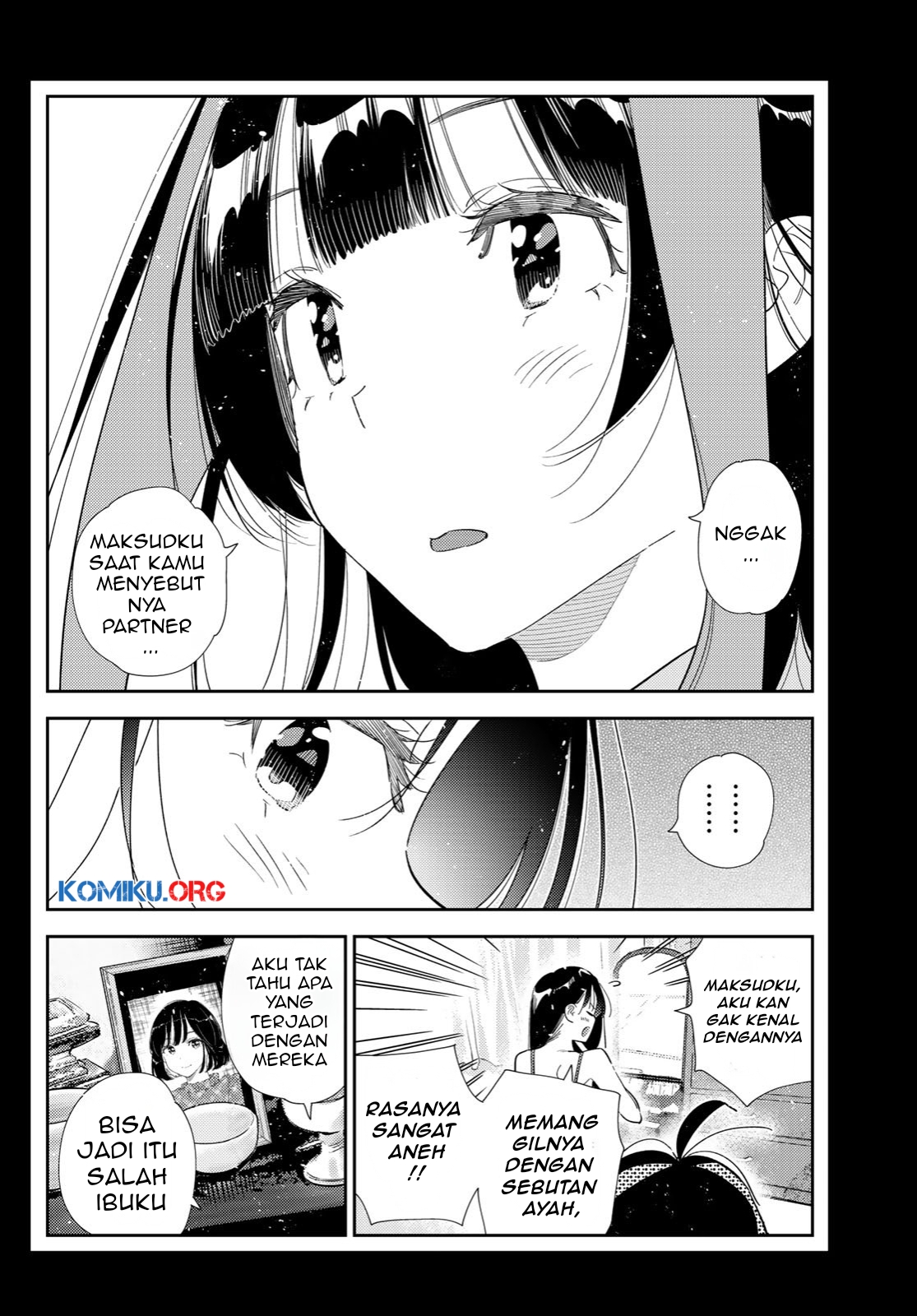 Kanojo Okarishimasu Bab 392 halaman 13