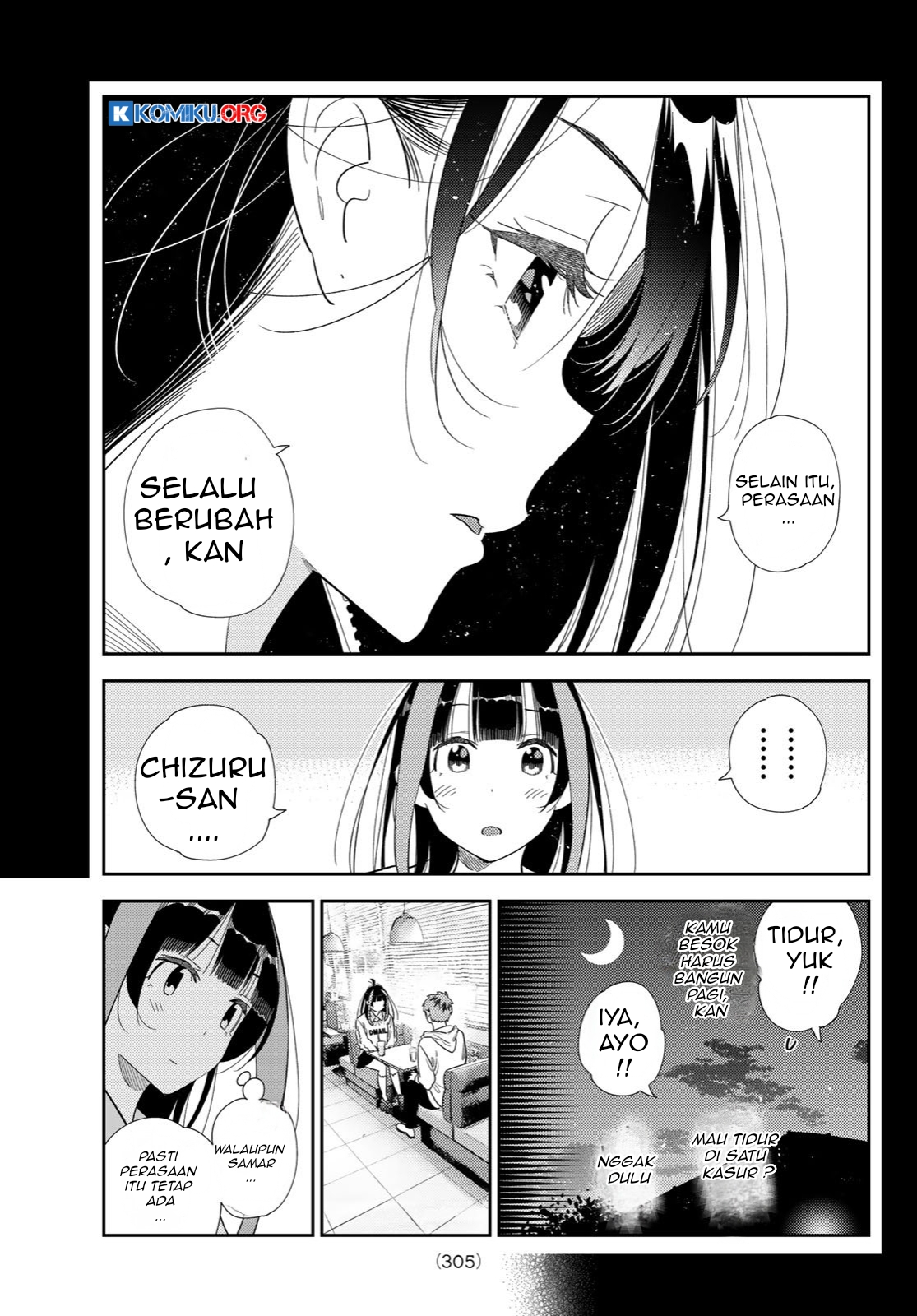 Kanojo Okarishimasu Bab 392 halaman 14