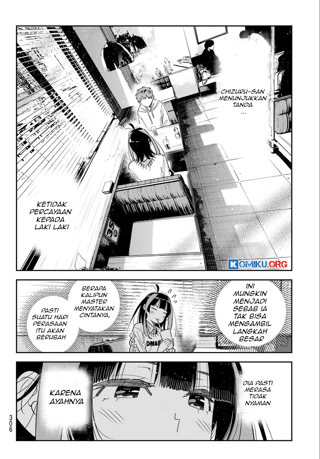 Kanojo Okarishimasu Bab 392 halaman 15