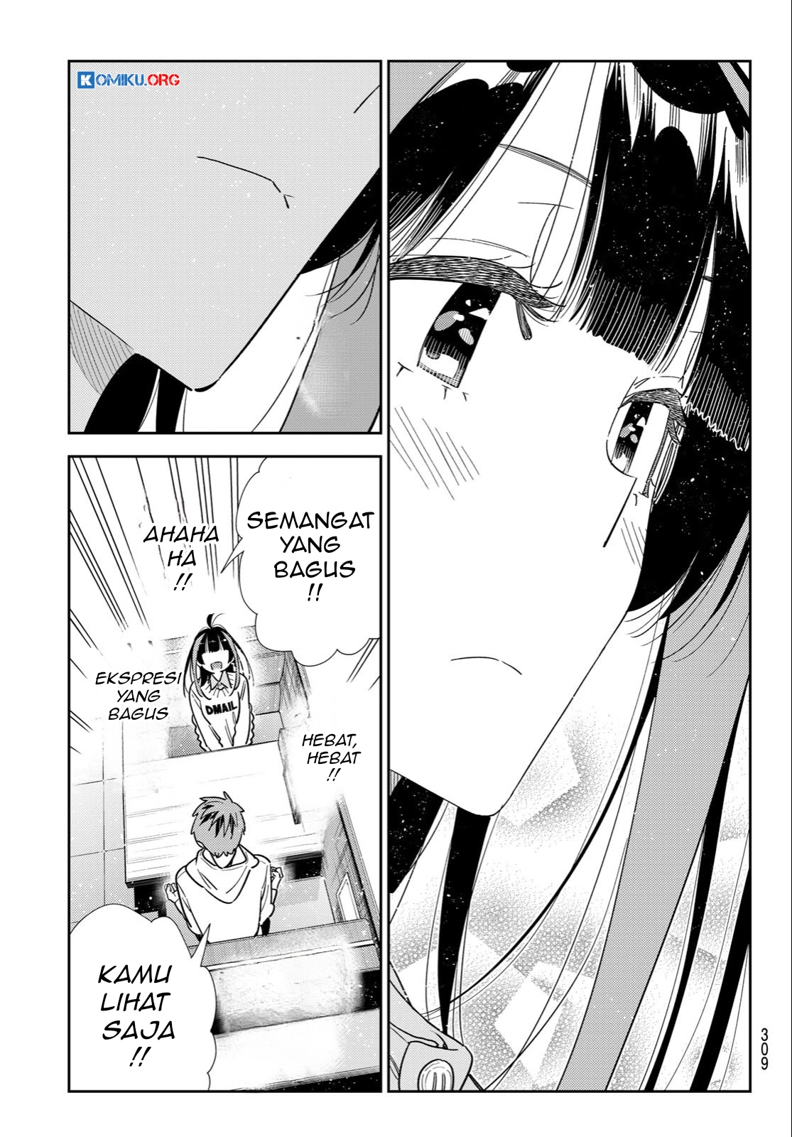 Kanojo Okarishimasu Bab 392 halaman 18
