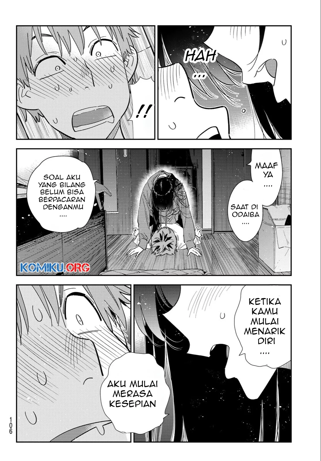 Kanojo Okarishimasu Bab 393 halaman 7