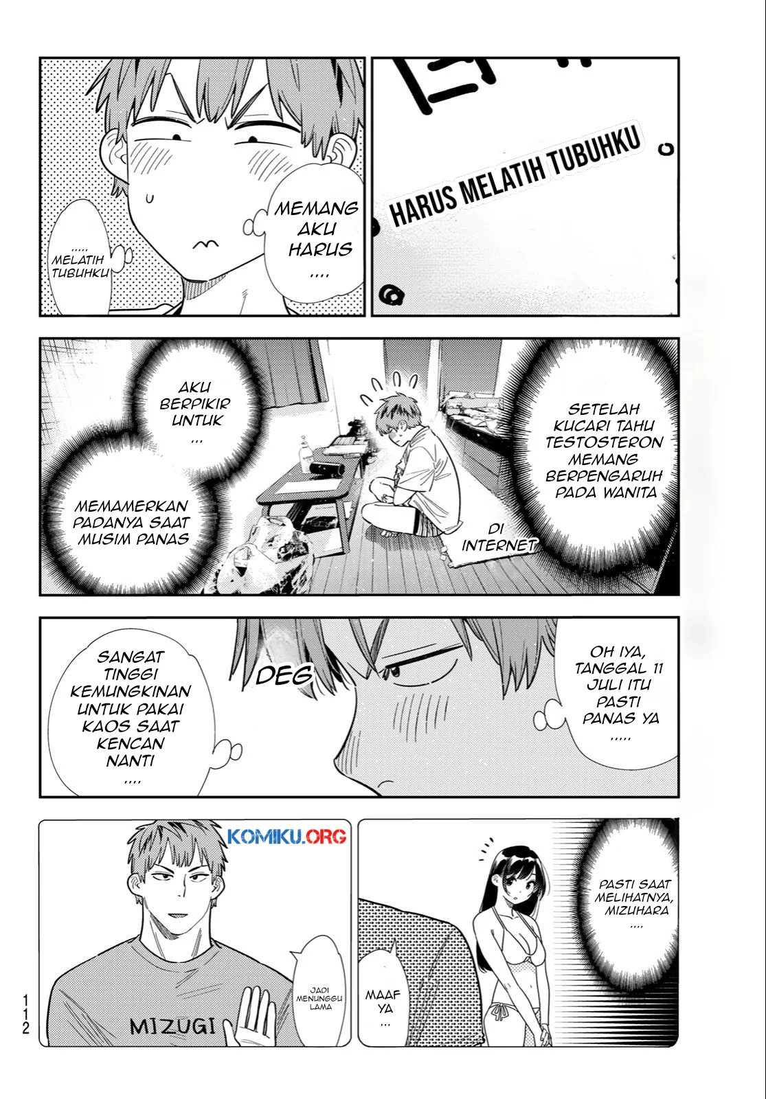 Kanojo Okarishimasu Bab 393 halaman 13