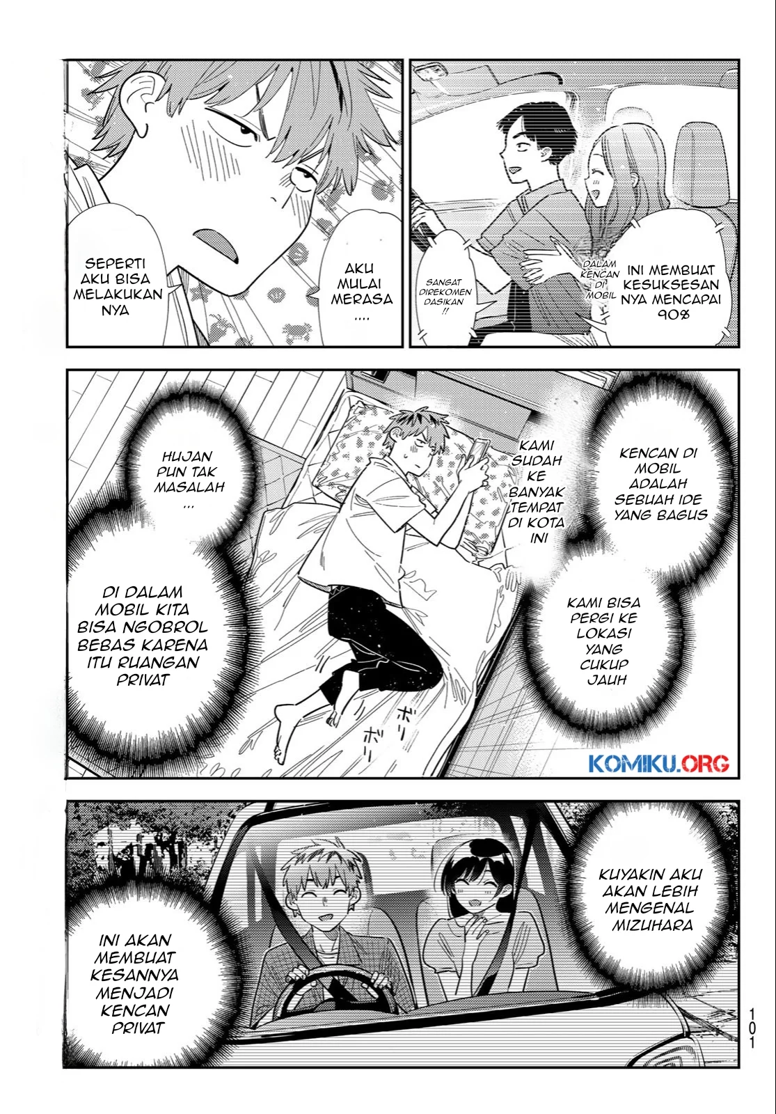 Kanojo Okarishimasu Bab 394 halaman 4