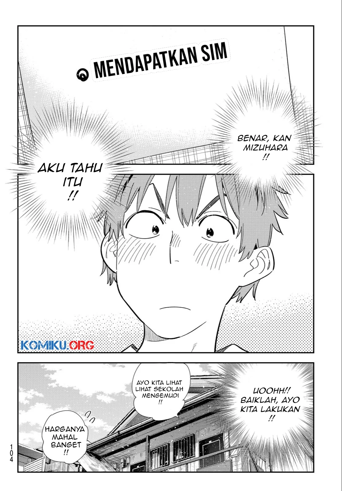Kanojo Okarishimasu Bab 394 halaman 7