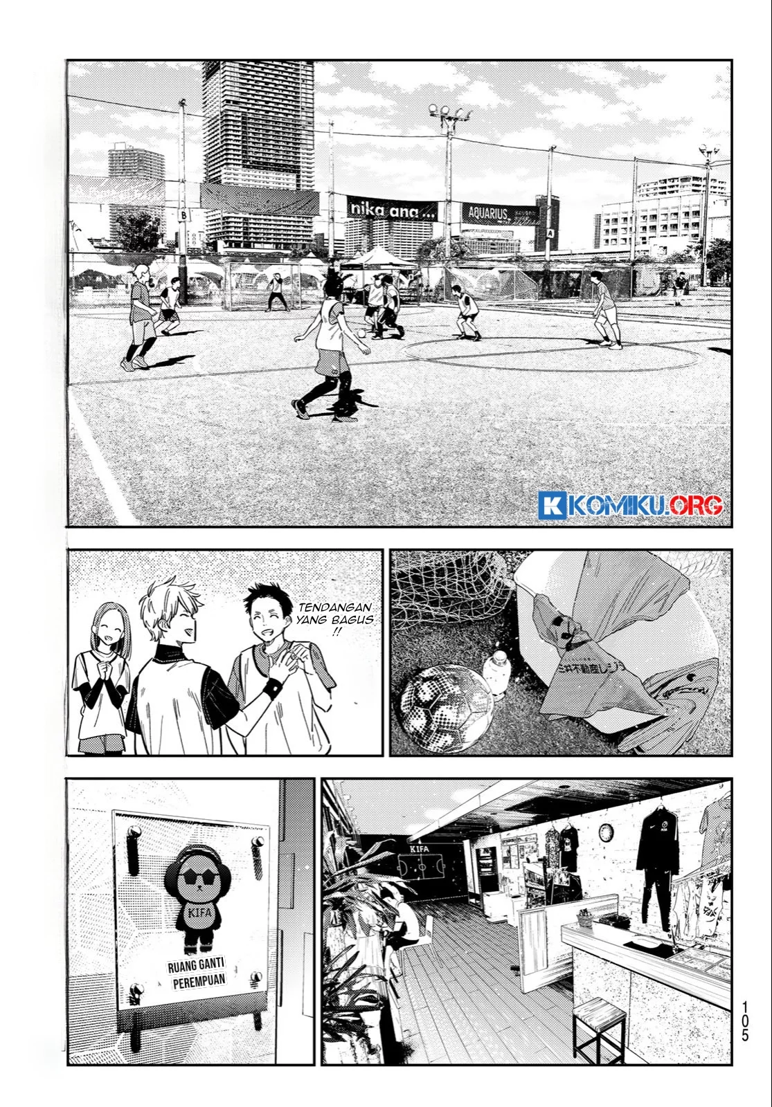 Kanojo Okarishimasu Bab 394 halaman 8