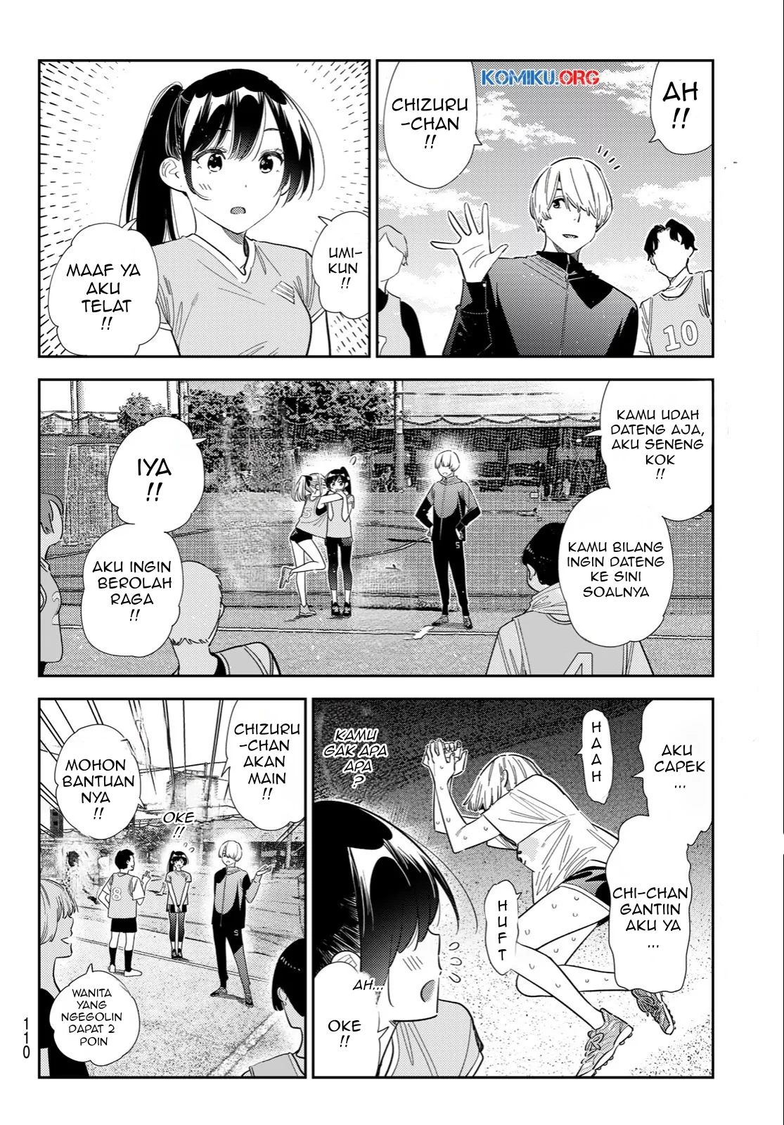 Kanojo Okarishimasu Bab 394 halaman 13