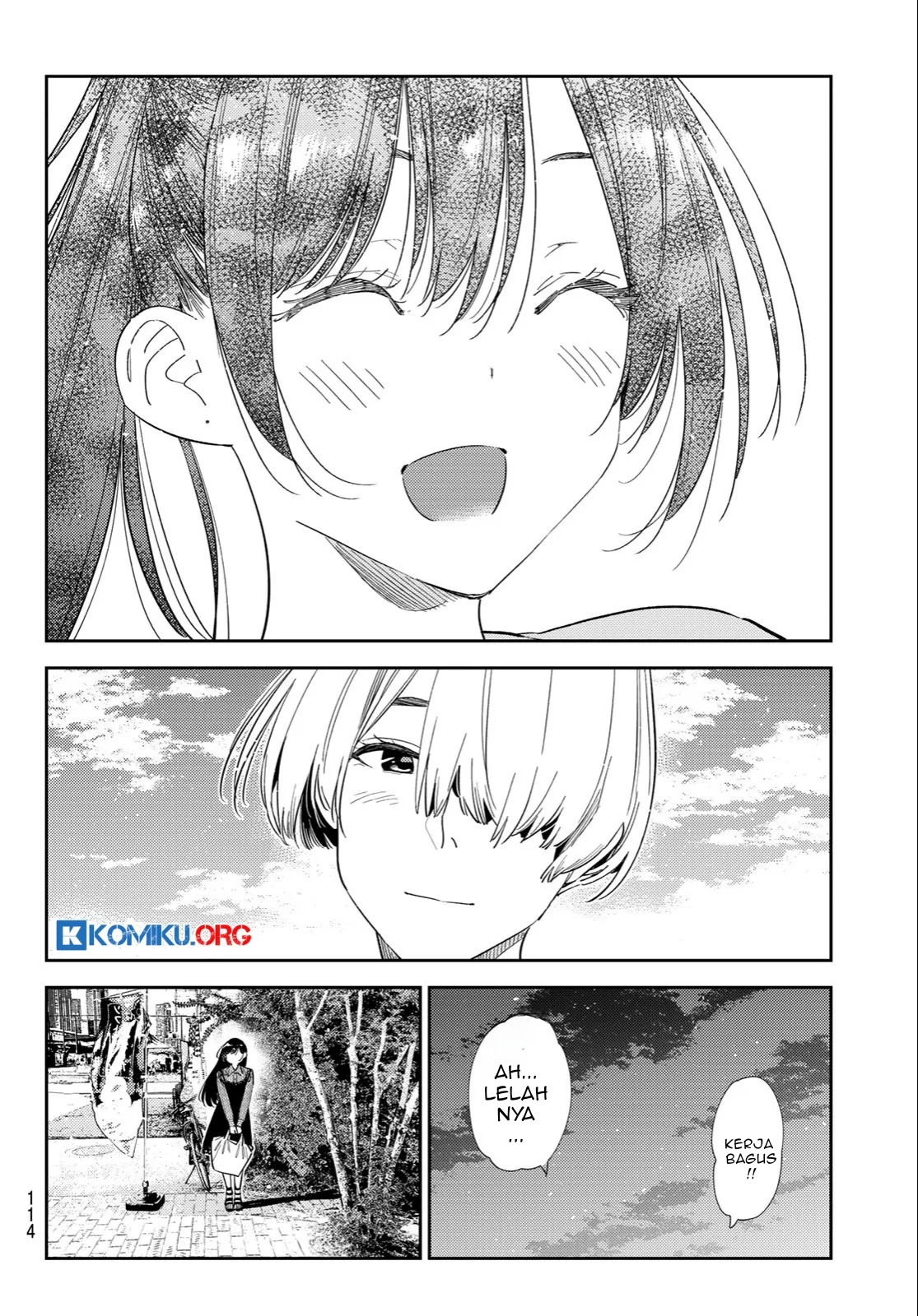 Kanojo Okarishimasu Bab 394 halaman 17