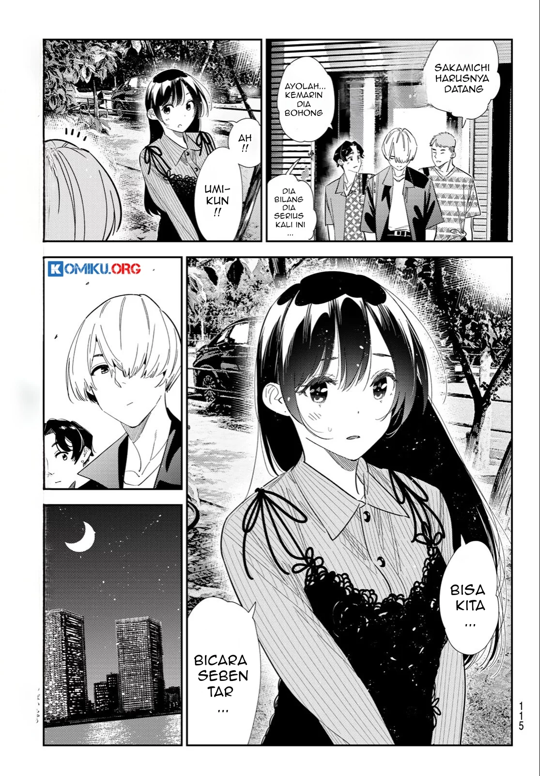 Kanojo Okarishimasu Bab 394 halaman 18