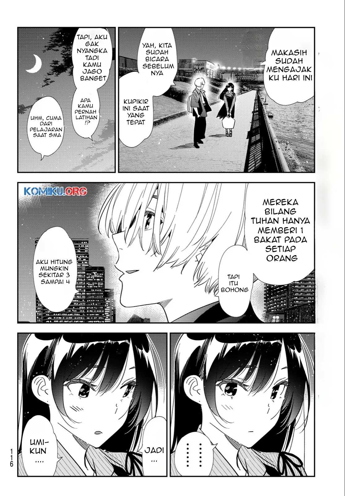 Kanojo Okarishimasu Bab 394 halaman 19