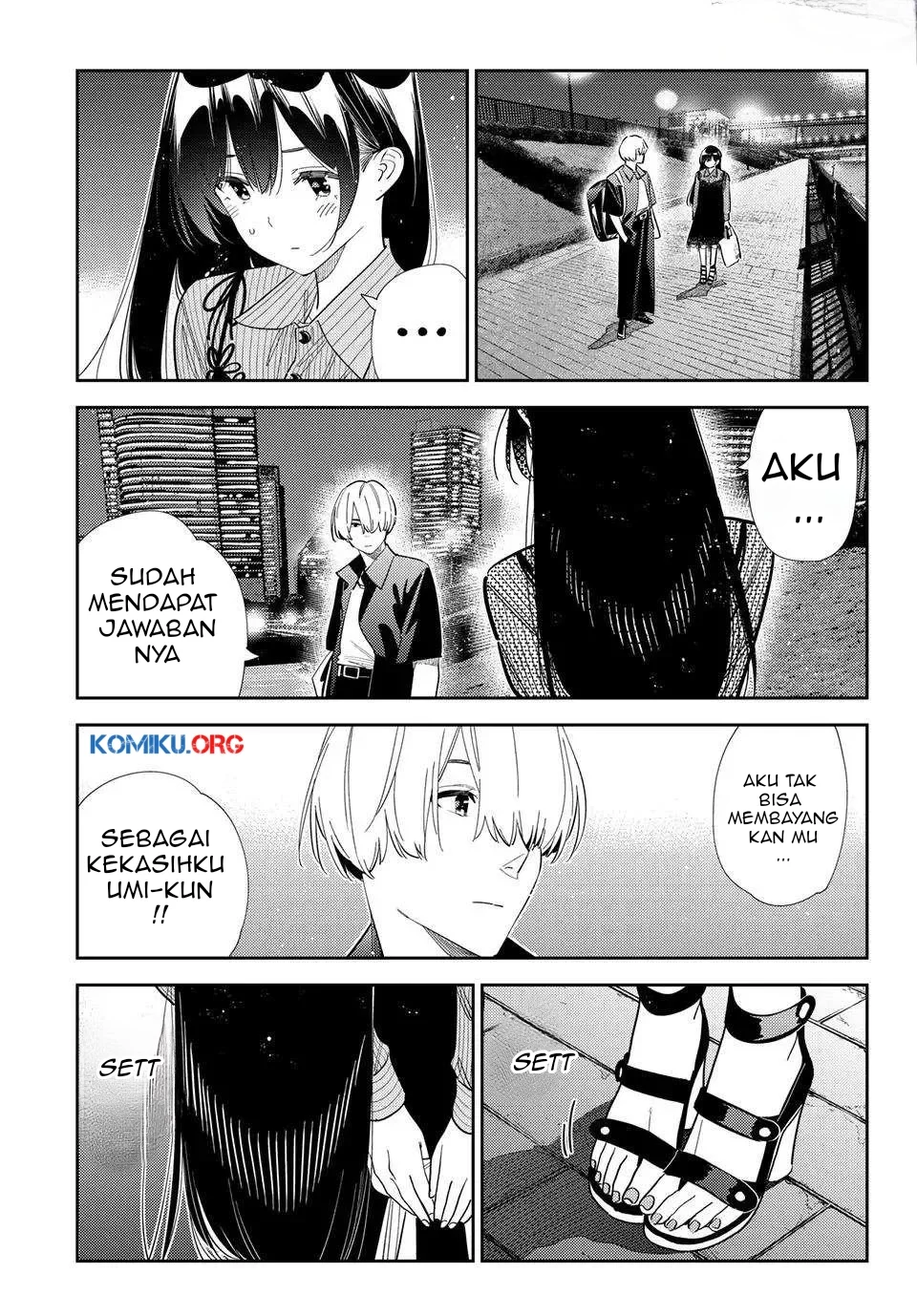 Kanojo Okarishimasu Bab 395 halaman 4