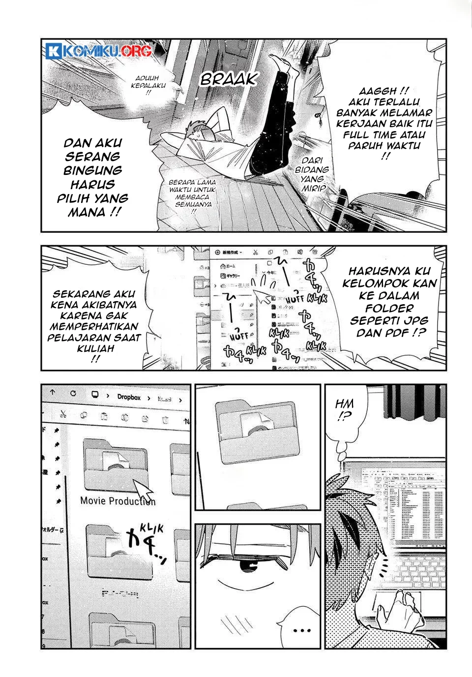 Kanojo Okarishimasu Bab 395 halaman 18